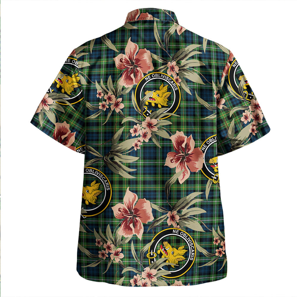 Tennant 03 Tartan Hawaiian Shirt main image 1