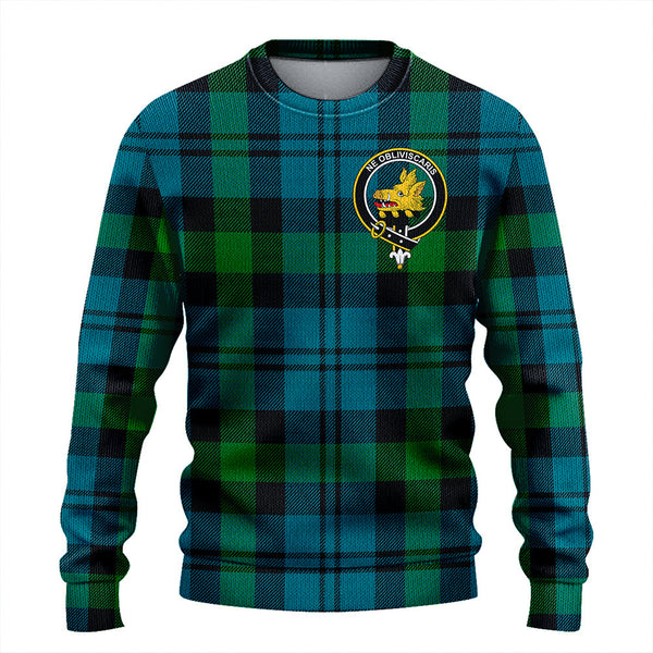 Campbell of Glenlyon Ancient 2 Clan Badge Tartan Knitted Sweater