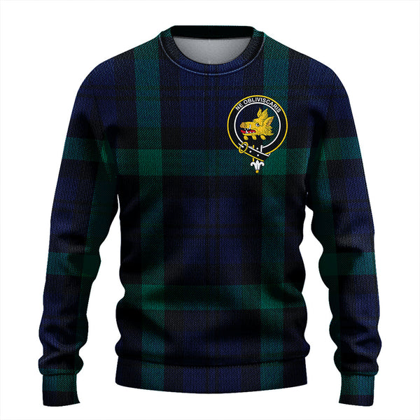 Campbell of Glenlyon Modern 2 Clan Badge Tartan Knitted Sweater