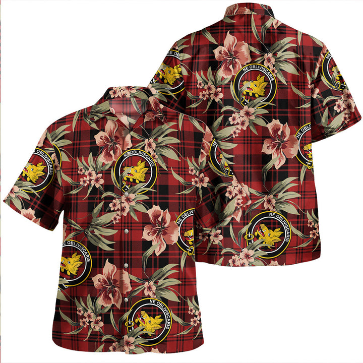 Campbell of Lochlane Modern 2 Clan Badge Tartan Aloha Hawaiian Shirt Tropical Old Style