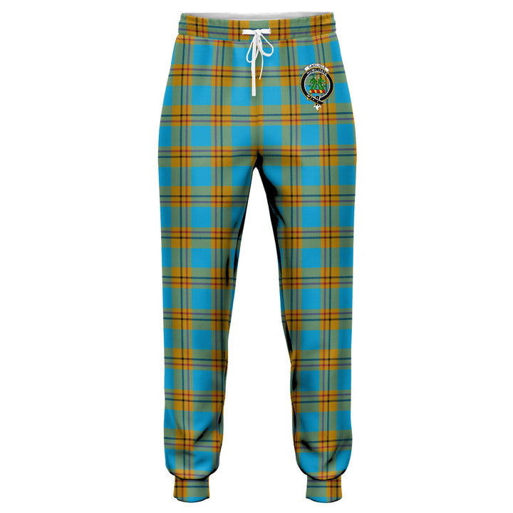 Carlisle (Carlill) Ancient Clan Badge Tartan Jogger Pants