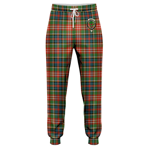 Christie Ancient Clan Badge Tartan Jogger Pants