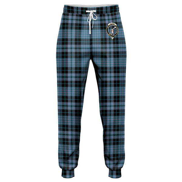 Clark (Clergy) Ancient Clan Badge Tartan Jogger Pants