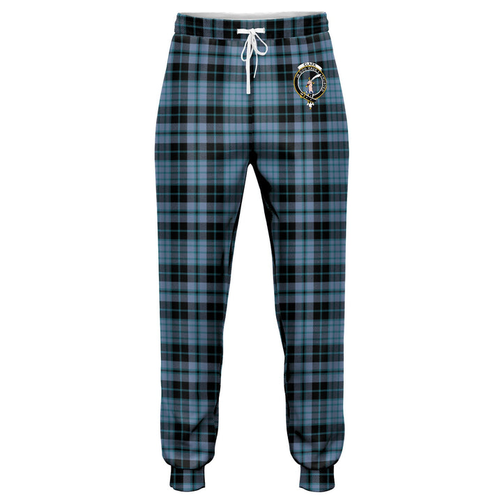 Clark (Clergy) Ancient Clan Badge Tartan Jogger Pants