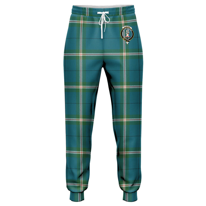 Cleland Ancient Clan Badge Tartan Jogger Pants