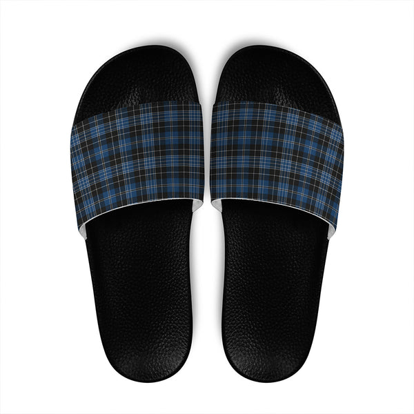 Clergy Blue Tartan Classic Slide Sandals