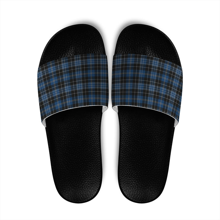 Clergy Blue Tartan Classic Slide Sandals