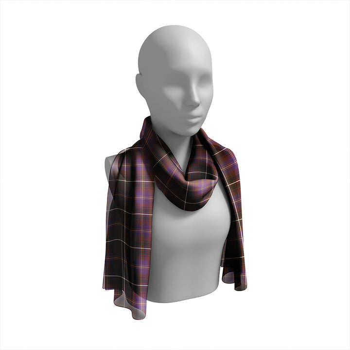 Clergy of Ulva New Weathered Tartan Classic Silk Habotai Long Scarf