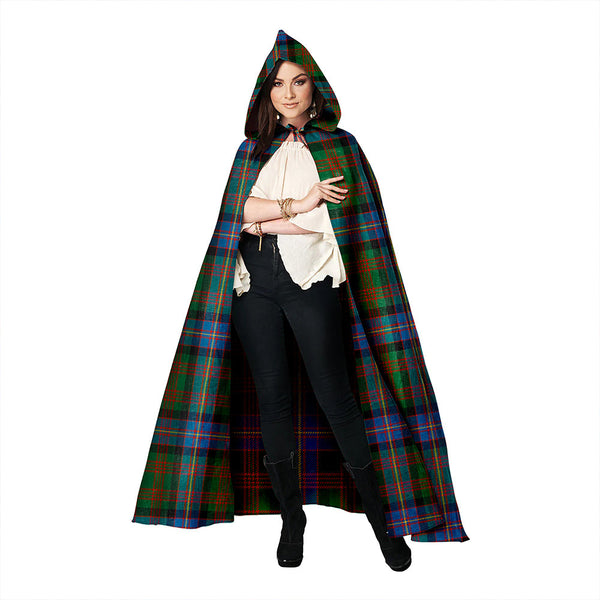 Cochrane (Cochran) Ancient Clan Badge Tartan Hooded Cloak