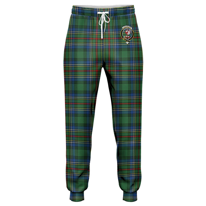 Cockburn (Coburn) Modern Clan Badge Tartan Jogger Pants