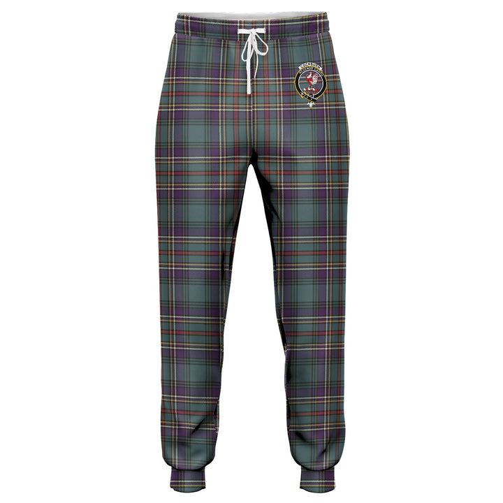 Cockburn (Coburn) Weathered Clan Badge Tartan Jogger Pants
