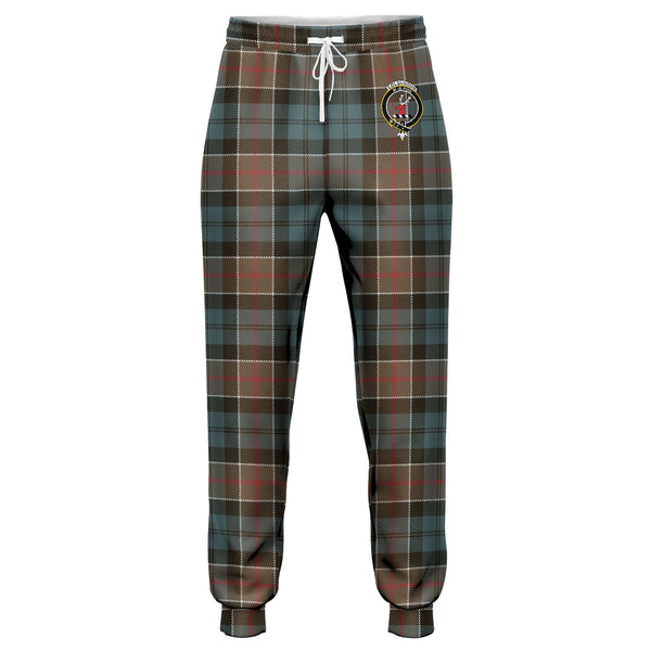 Colquhoun Weathered Clan Badge Tartan Jogger Pants