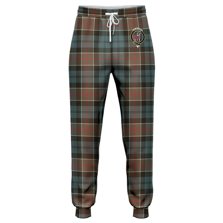 Colquhoun (Cowans) Weathered Clan Badge Tartan Jogger Pants