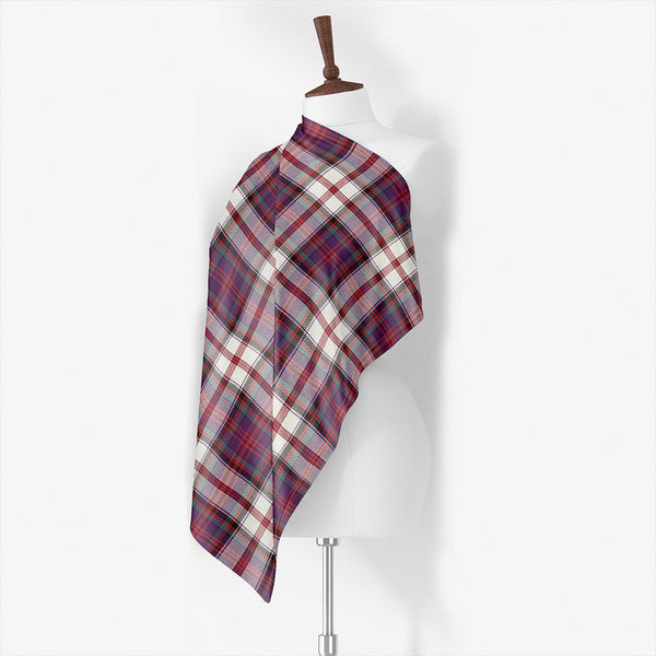 Cooper Dress #2 Modern Tartan Classic Silk Habotai Square Scarf