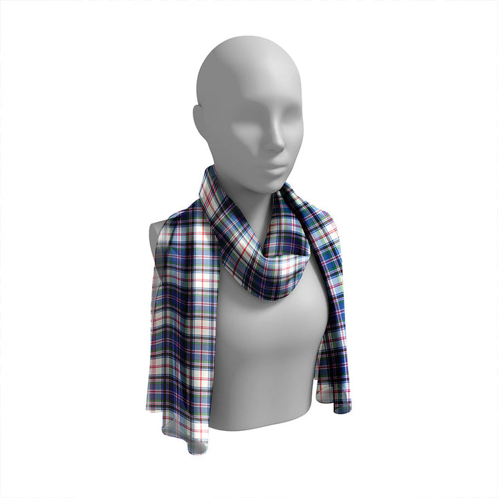 Cooper Dress #3 Modern Tartan Classic Silk Habotai Long Scarf