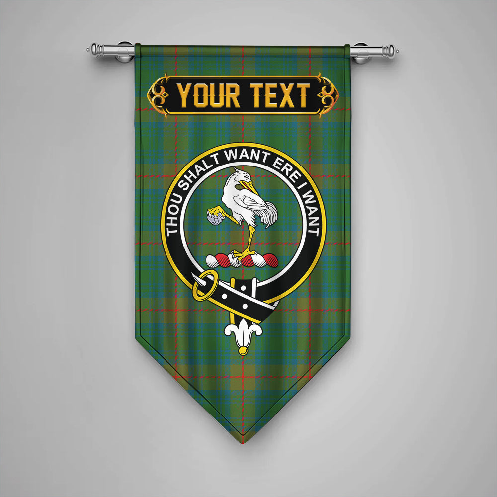 Scottish Tartan Skene of Cromar Modern Clan Badge Gonfalon Personalize main image 1