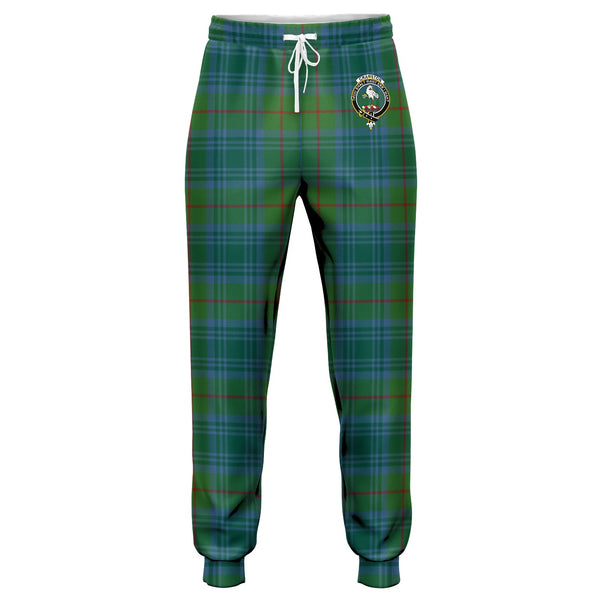 Cranston Modern Clan Badge Tartan Jogger Pants