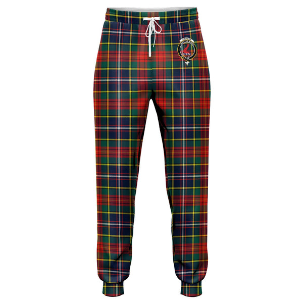Crozier Modern Clan Badge Tartan Jogger Pants