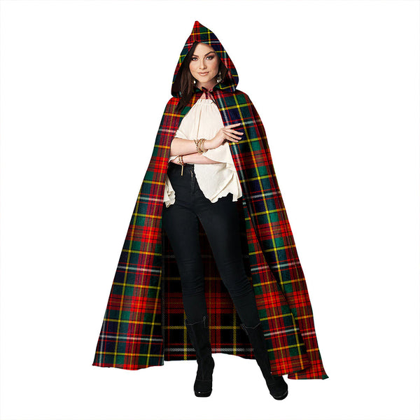Crozier Modern Clan Badge Tartan Hooded Cloak