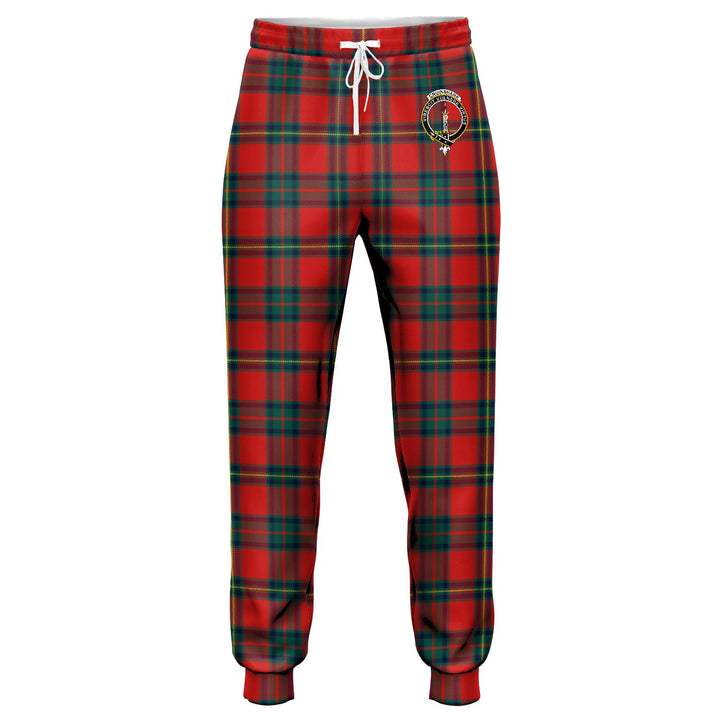 Cruikshank Modern Clan Badge Tartan Jogger Pants