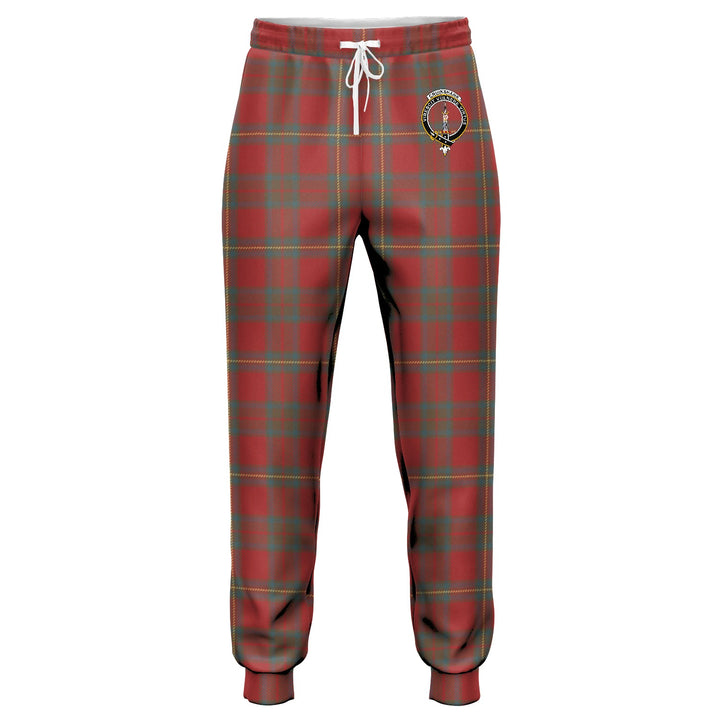 Cruikshank Weathered Clan Badge Tartan Jogger Pants