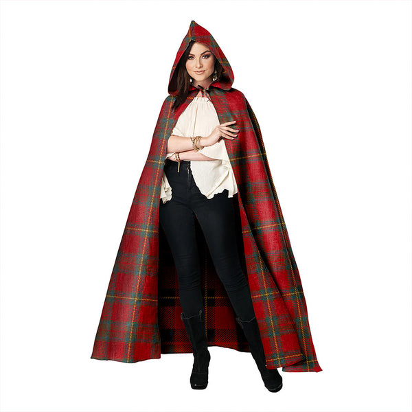 Cruikshank Weathered Clan Badge Tartan Hooded Cloak