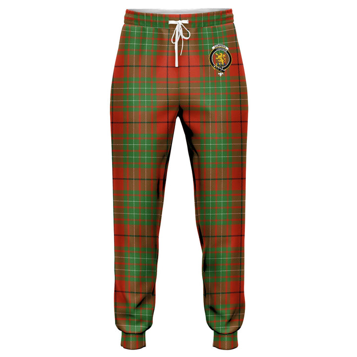 Cumming (MacAulay #2) Ancient Clan Badge Tartan Jogger Pants
