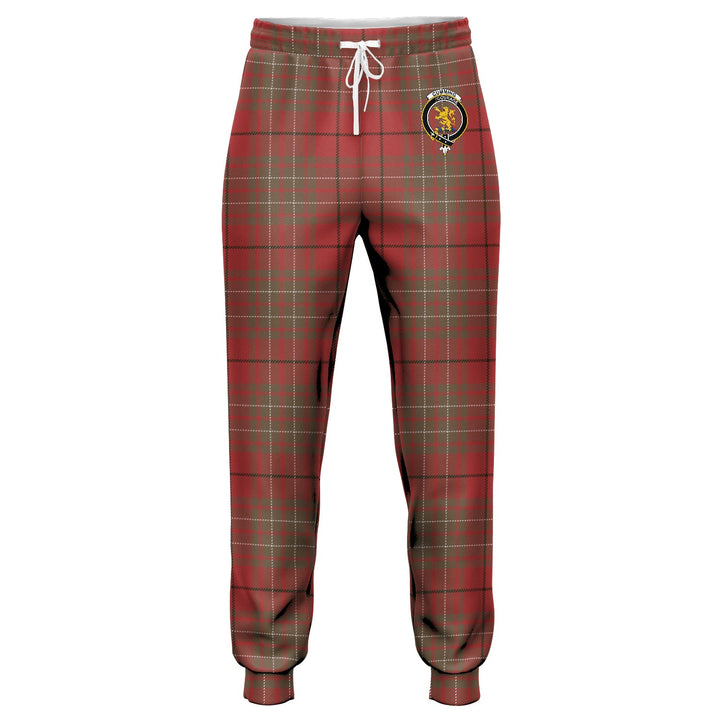 Cumming (MacAulay #2) Weathered Clan Badge Tartan Jogger Pants