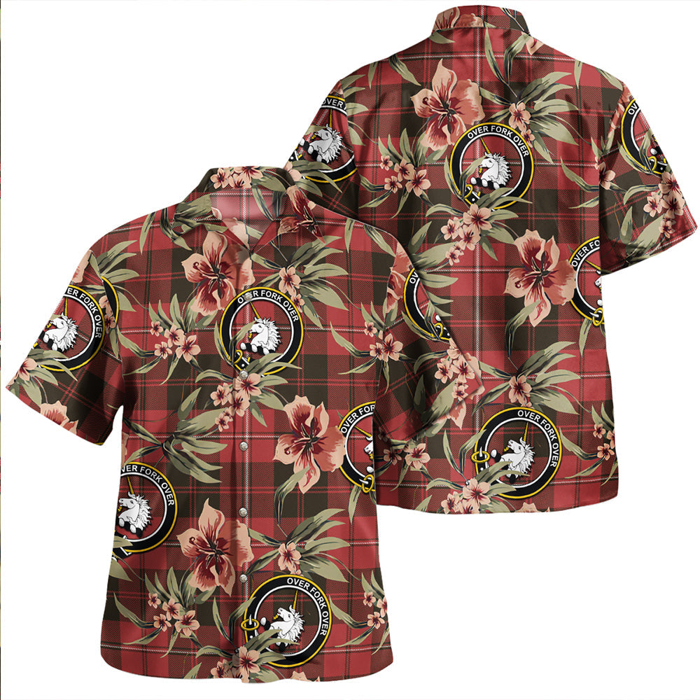 Gunn Weathered Tartan Hawaiian Shirt