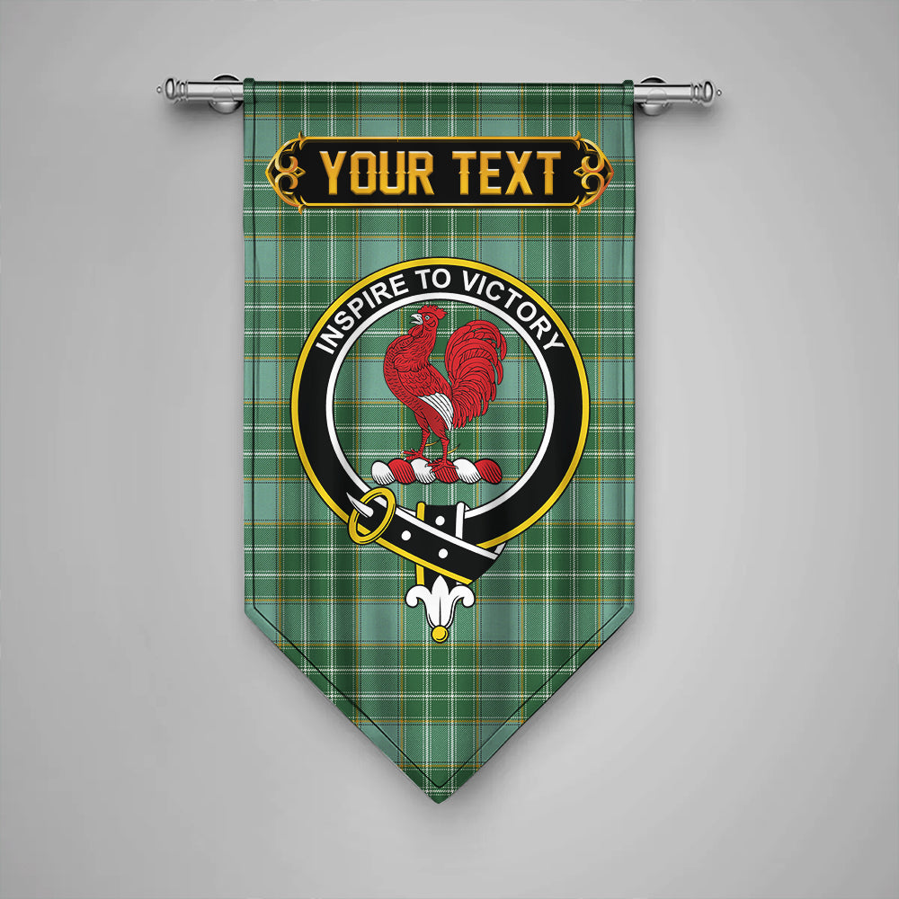 Currie Tartan Crest Wall Hanging Banner