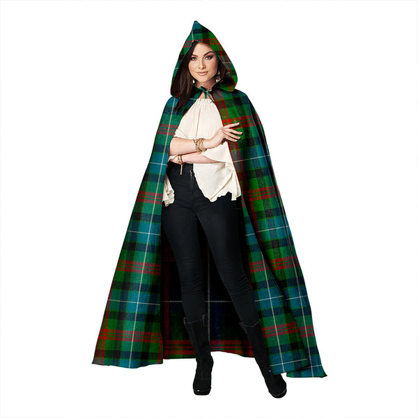 Curry (Currie) Ancient Clan Badge Tartan Hooded Cloak