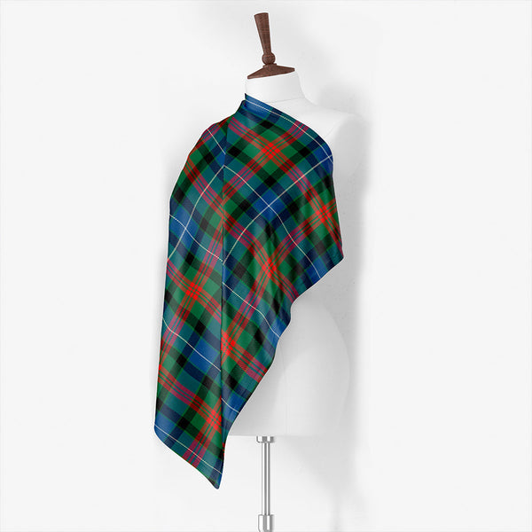 Curry (Currie) Ancient Tartan Classic Silk Habotai Square Scarf