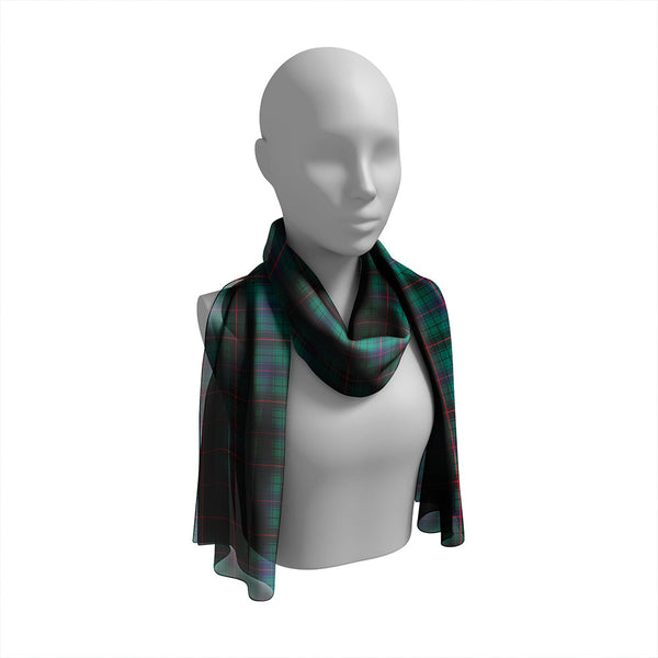 Davidson (Vestiarium Scoticum) Modern Tartan Classic Silk Habotai Long Scarf