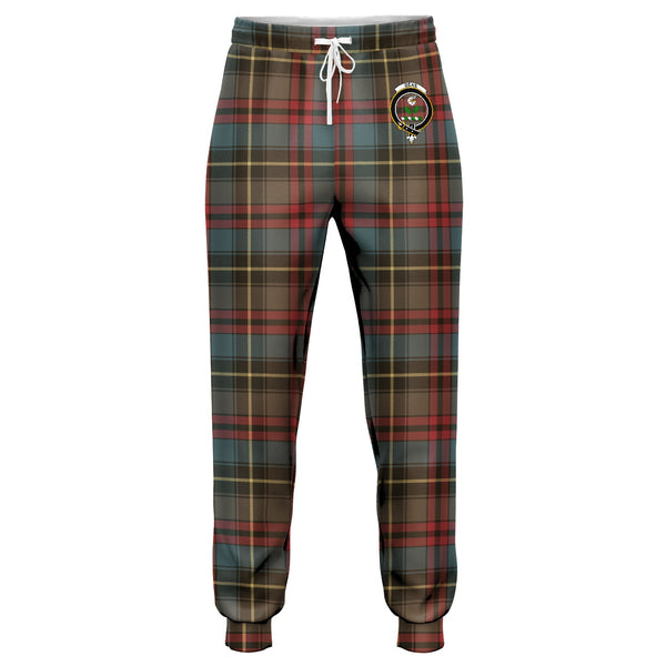 Deas Weathered Clan Badge Tartan Jogger Pants