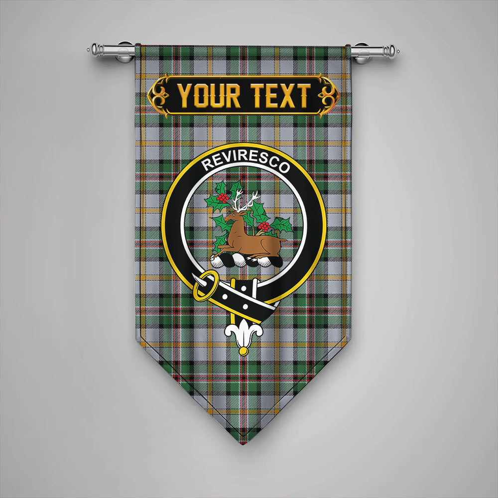 Scottish Tartan Ralston UK Modern Clan Badge Gonfalon Personalize main image 1