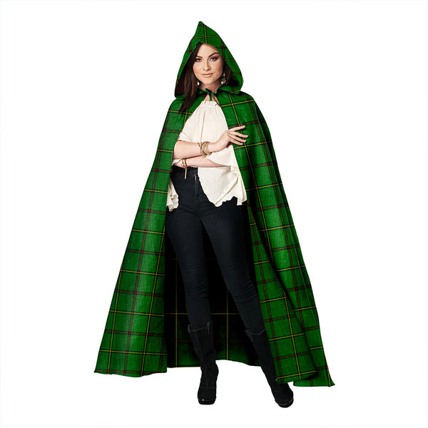 Don (Tribe of Mar) Clan Badge Tartan Hooded Cloak