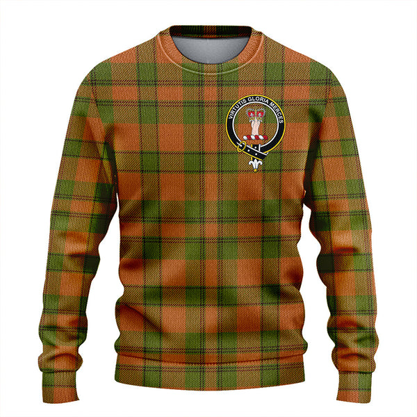 Donachie of Brockloch Hunting Modern Clan Badge Tartan Knitted Sweater