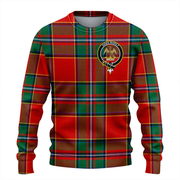 Drummond Ancient Clan Badge Tartan Knitted Sweater