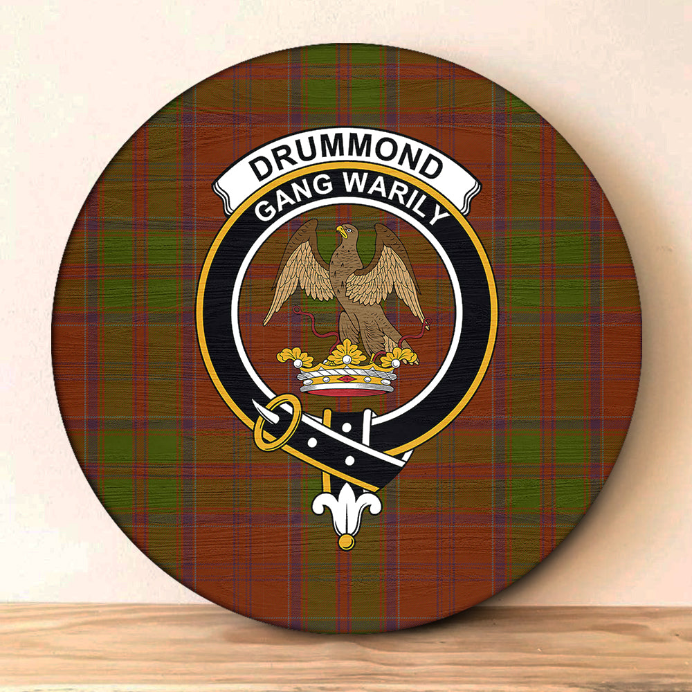 Drummond Modern Tartan Crest Christmas Hat