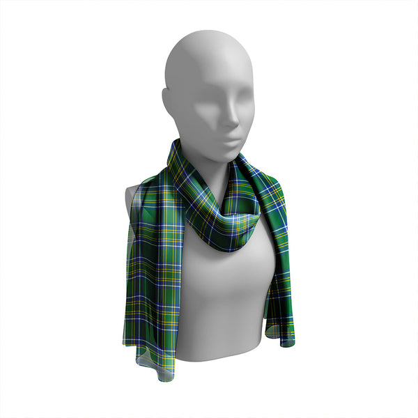Duke of York Hunting Modern Tartan Classic Silk Habotai Long Scarf