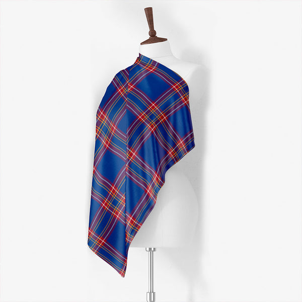 Duke of York Hunting Weathered Tartan Classic Silk Habotai Square Scarf