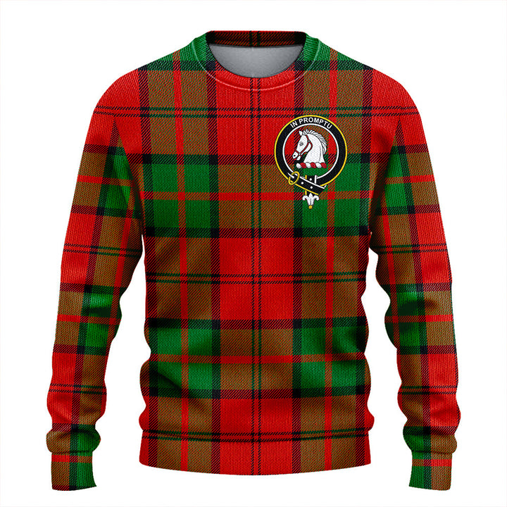 Dunbar Ancient Clan Badge Tartan Knitted Sweater