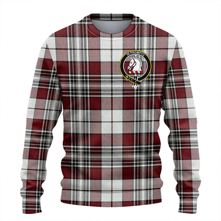 Dunbar Plaid Clan Badge Tartan Knitted Sweater