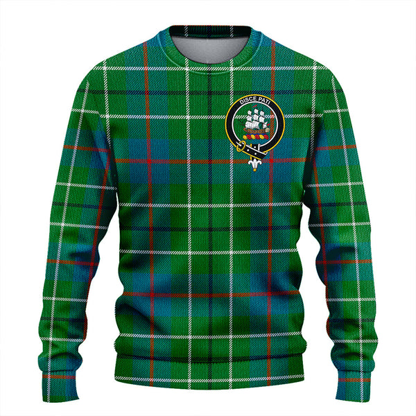 Duncan Ancient Clan Badge Tartan Knitted Sweater