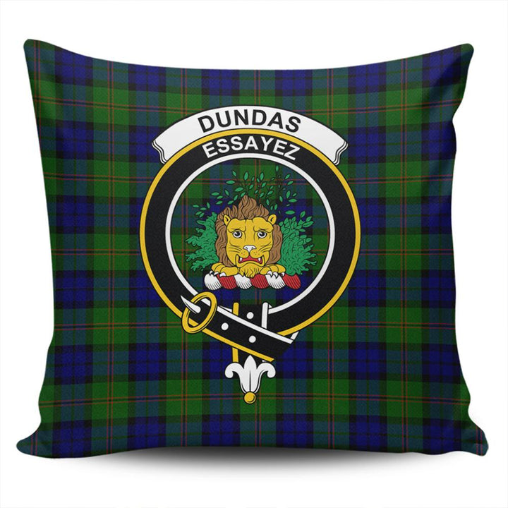 Dundas Modern 02 Tartan Classic Crest Pillow Cover