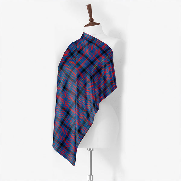Dundonald Ancient Tartan Classic Silk Habotai Square Scarf