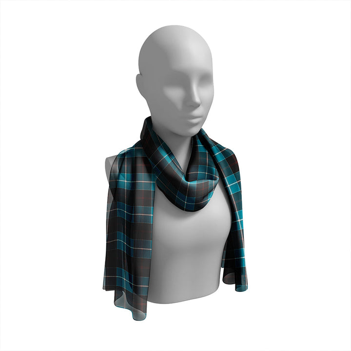 Dunlop Ancient Tartan Classic Silk Habotai Long Scarf