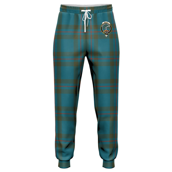 Elliot (Ellot) Ancient Clan Badge Tartan Jogger Pants