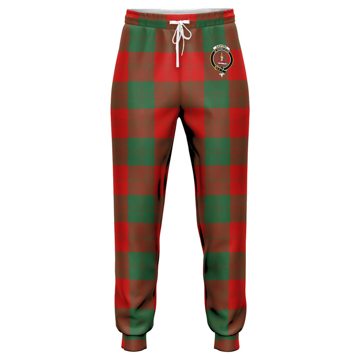 Erskine Clan Badge Tartan Jogger Pants