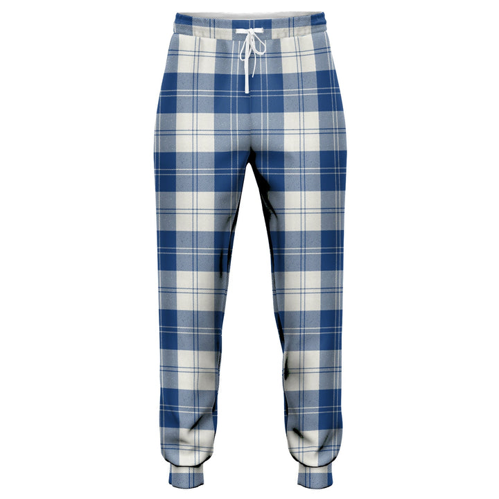 Erskine Dress Dance Blue Modern Tartan Jogger Pants